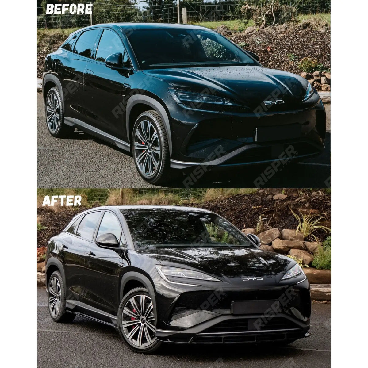 Full Aero Kit In Gloss Black For BYD Sealion 7 2024 On