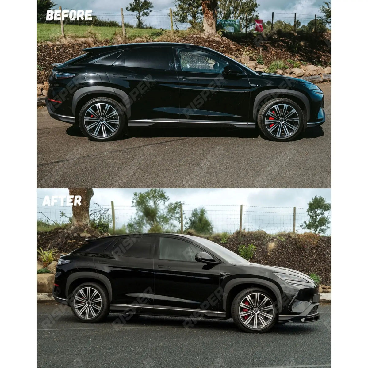 Full Aero Kit In Gloss Black For BYD Sealion 7 2024 On