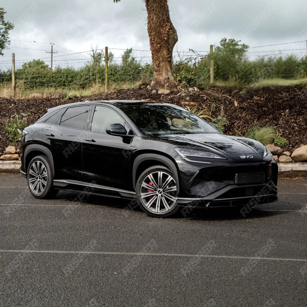 Full Aero Kit In Gloss Black For BYD Sealion 7 2024 On