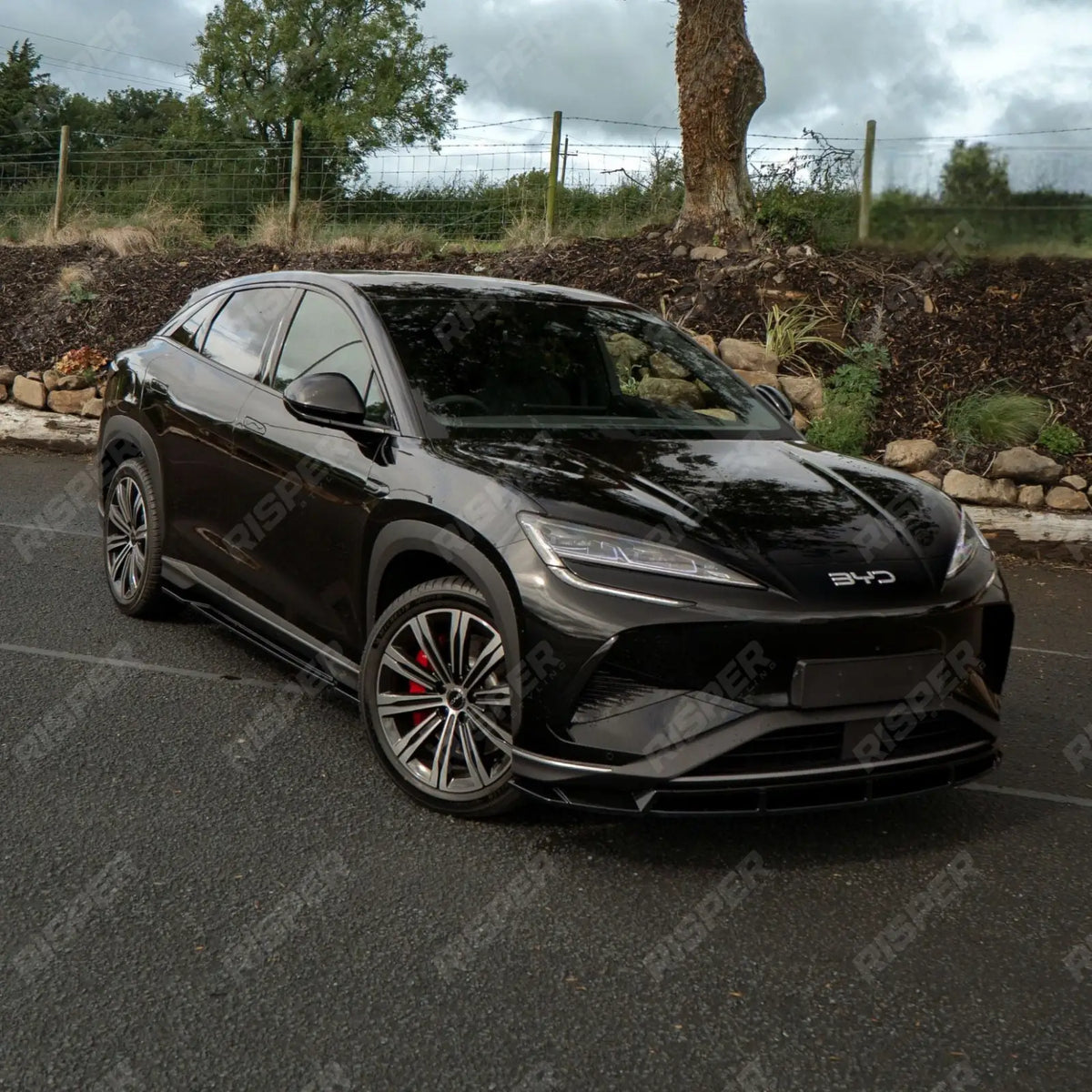 Full Aero Kit In Gloss Black For BYD Sealion 7 2024 On