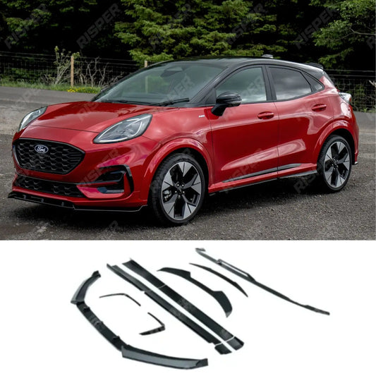 Full Aero Kit In Gloss Black For Ford Puma ST Line & ST Line X 2024+