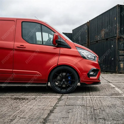 Full Aero Kit in Gloss Black SWB For Ford Transit Custom Mk1 Facelift 2017-2023