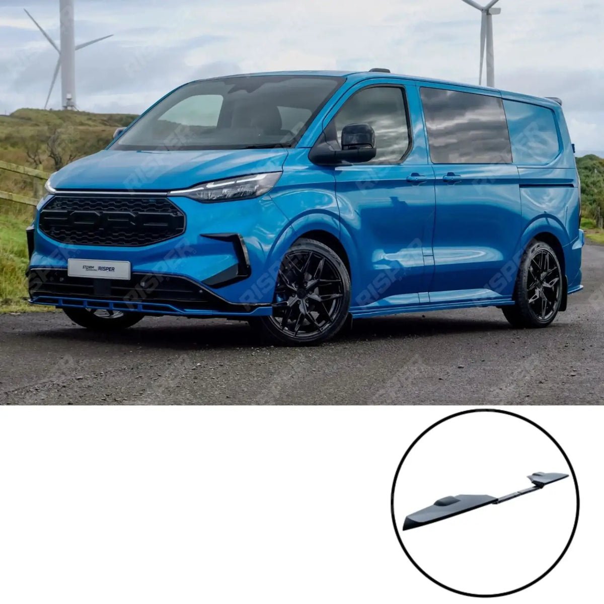 Full Aero Kit V2 Colour Coded For Ford Transit Custom LWB 2024 On