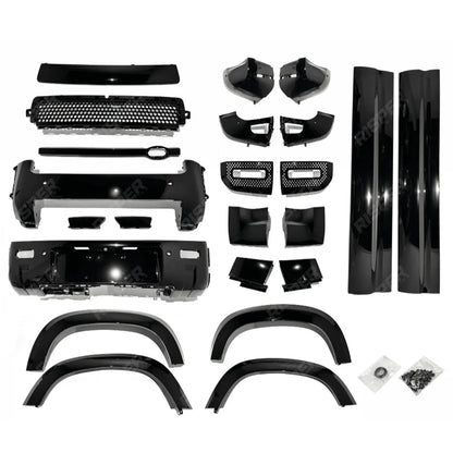 Full Upgrade Kit In Gloss Black For Land Rover Defender L663 90 2020+