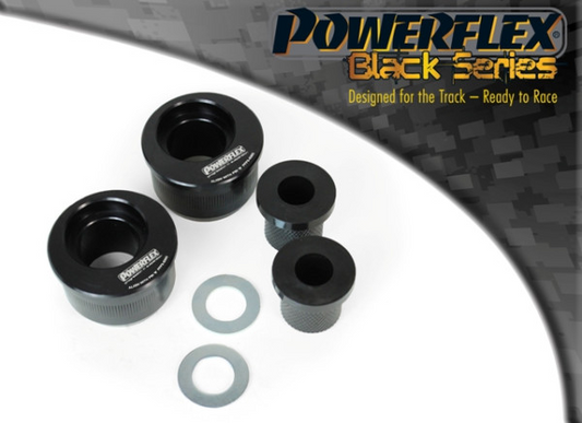 For BMW Z3 Powerflex BLACK Front Wishbone Rear Bush, Aluminium Outer Caster Offset PFF5-5303BLK - TMC Motorsport