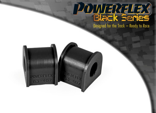 Powerflex Black Rear Anti Roll Bar Mount 15mm PFR63-407-15BLK Rover 200 (1989-1995), 400 (1990-1995) - TMC Motorsport