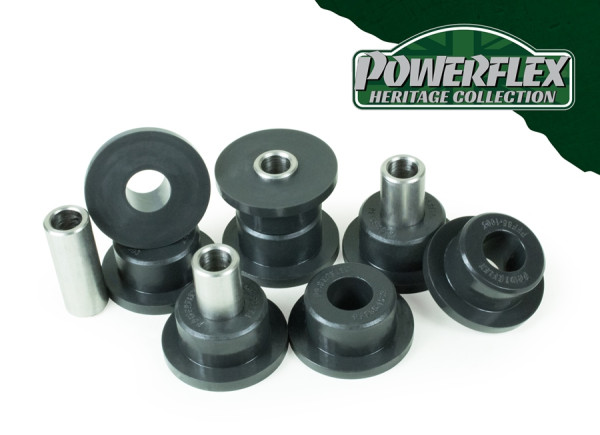 For VW T25/T3 2 Petrol 1.6, 1.9, 2.0 Auto Powerflex Heritage Front Steering Rack Bush PFF85-1003H - TMC Motorsport