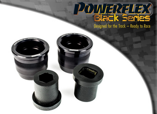Powerflex BLACK Front Wishbone Rear Bush (E46 Hybrid, Alu Outer) PFF5-3603BLK for BMW E30 inc M3 - TMC Motorsport