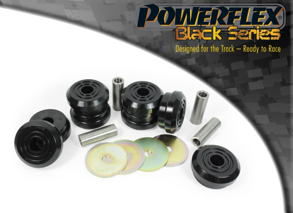 Powerflex Black Rear Subframe Bush PFR3-122BLK for Audi 80, 90 Quattro inc Avant 92-96, S2 B4, RS2 - TMC Motorsport