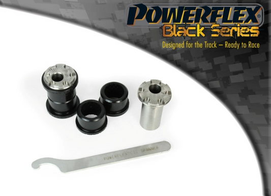 For Fiat Panda Gen 3 312/319 12-16 Powerflex Black Front Arm Front Bush, Camber Adjust PFF16-501GBLK - TMC Motorsport