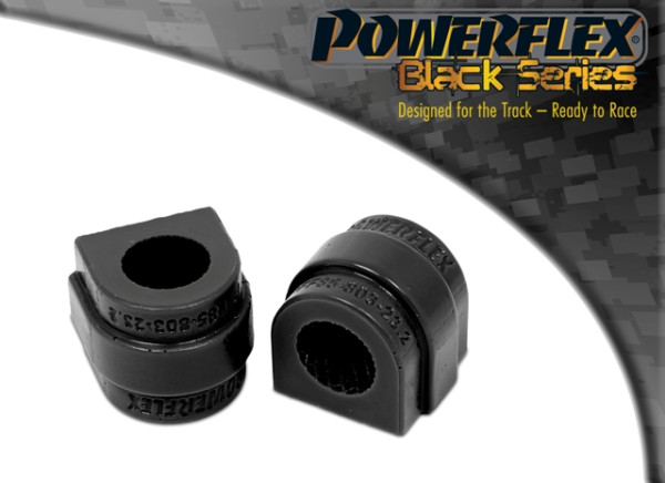 Powerflex BLACK Front Anti Roll Bar Bush 24mm PFF85-803-24BLK for Audi TT Mk3 FV/8S (2014 on) - TMC Motorsport