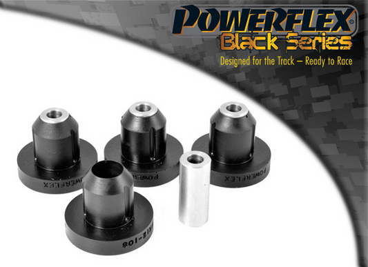 Powerflex Black Series Rear Beam Mount PFR12-108BLK Citroen AX Mk1 & 2 (1986-1998) - TMC Motorsport
