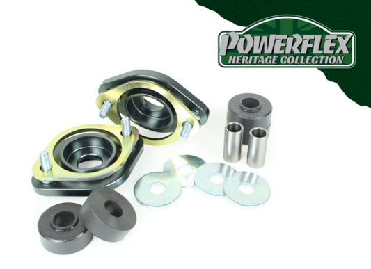 For BMW E30 inc M3 Powerflex Heritage Rear Shock Top Mount Bracket and Bush 12mm PFR5-5630-12H - TMC Motorsport