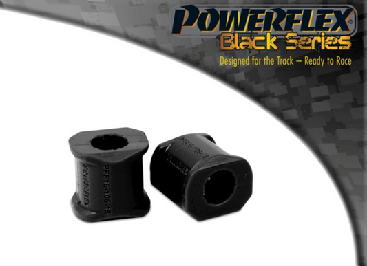 Powerflex Black Series Front Anti Roll Bar Outer Mount PFF16-106BLK Fiat Uno inc Turbo (1983-1995) - TMC Motorsport