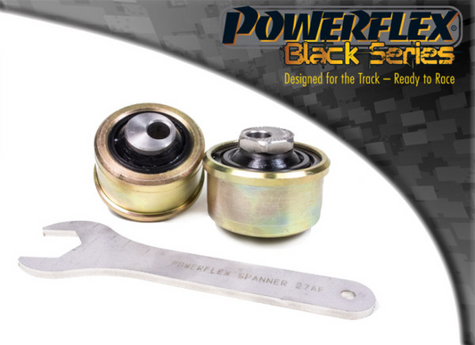 Powerflex Black Front Arm Rear Bush, Caster Adjust PFF16-502GBLK for Fiat 500 1.2-1.4L excl Abarth - TMC Motorsport