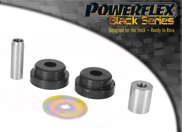 Powerflex Black Engine Mount Small Bush 25mm Oval Bracket PFF19-2004BLK Ford Fiesta Mk6 inc ST - TMC Motorsport
