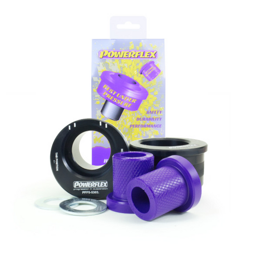 For BMW Z3 Powerflex Front Wishbone Rear Bush, Aluminium Outer Caster Offset PFF5-5303 - TMC Motorsport