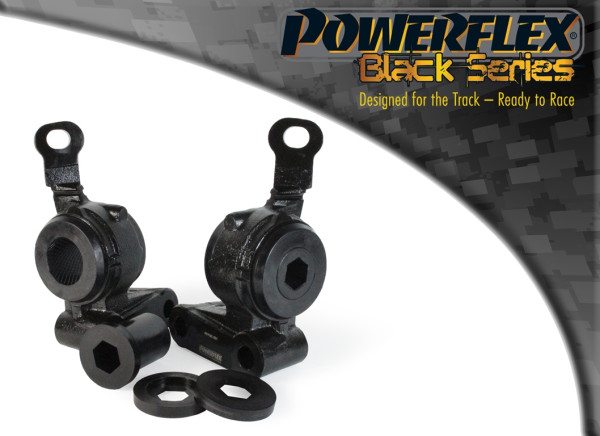 Powerflex BLACK Front Wishbone Rear Bush & Bracket PFF5K-201BLK for Mini R55 Clubman Gen 1 - TMC Motorsport