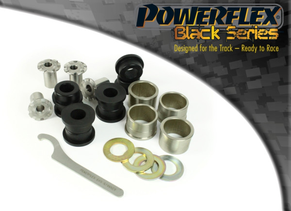 Powerflex BLACK Front Wishbone Bush Adj. PFF60-1001GBLK for Renault Twingo II inc RS - TMC Motorsport