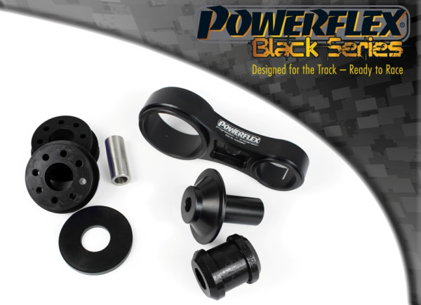 Powerflex BLACK Lower Torque Mount, Track Use PFF19-2226BLK for Ford Fiesta MK8.5 ST 200 Facelift - TMC Motorsport