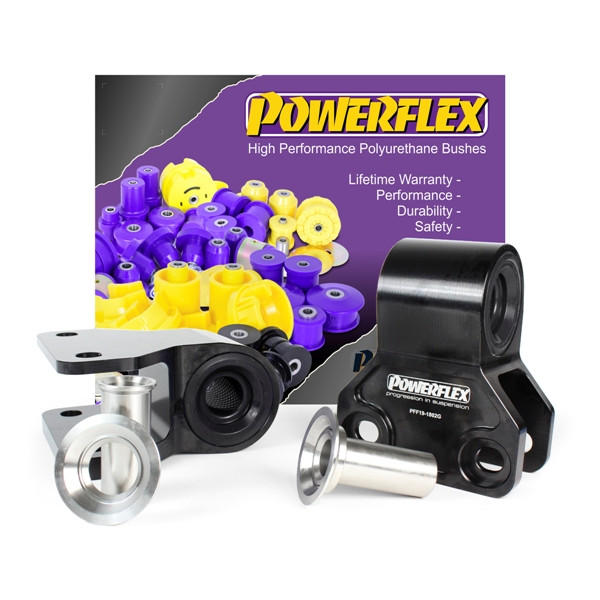 Powerflex Black Front Wishbone Rear Bush Anti-Lift & Caster Offset PFF19-1802GBLK Ford Focus Mk3 - TMC Motorsport