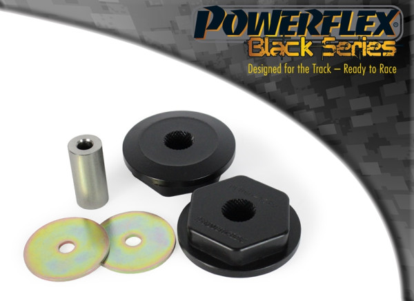 Powerflex Black Series Lower Engine Mount Large Bush Renault Clio V6 (2001 - 2005) PFR60-1320BLK - TMC Motorsport