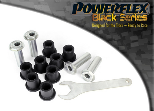 For BMW Z3 Powerflex BLACK Rear Trailing Arm Bush Adj. PFR5-306GBLK - TMC Motorsport