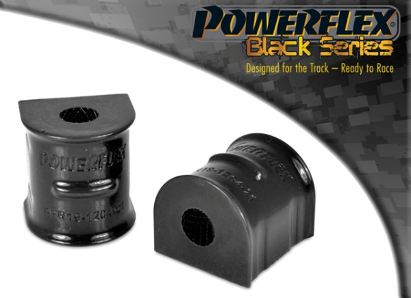 For Volvo C70 (2006 - 2013) Powerflex Black Rear Anti Roll Bar Bush 18mm PFR19-1204-18BLK - TMC Motorsport