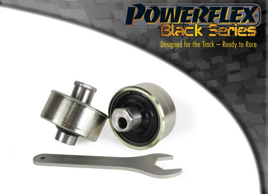 Powerflex Black Front Arm Rear Bush Caster Adjust PFF19-1302GBLK Jaguar (Daimler) X Type (2001-2009) - TMC Motorsport