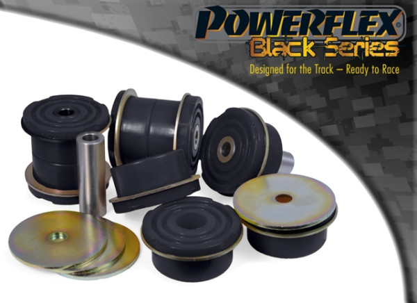 Powerflex BLACK Rear Subframe Bush PFR19-1922BLK for Volvo V70 (2008 - 2016) - TMC Motorsport