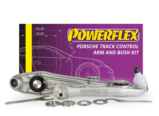 Powerflex Track Control Arm & Bush Kit (Adjust) PF57K-1002G for Porsche 718 Boxster/Cayman - TMC Motorsport