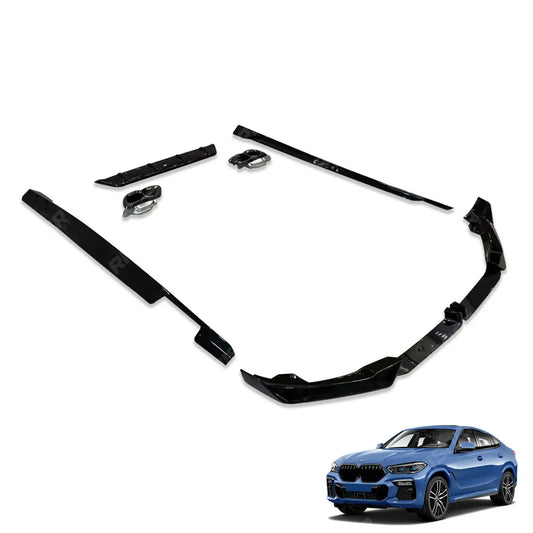 Gloss Black Aero Kit by RISPER For BMW X6 G06 LCI M Sport 2023+