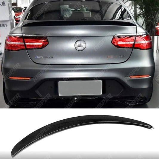 Gloss Black 'GLC63 AMG Style' Boot Spoiler For Mercedes GLC Coupe 2015+