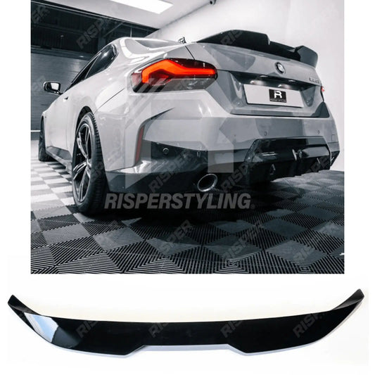 Gloss Black MP Style Rear Spoiler For BMW 2 Series G42 2022+