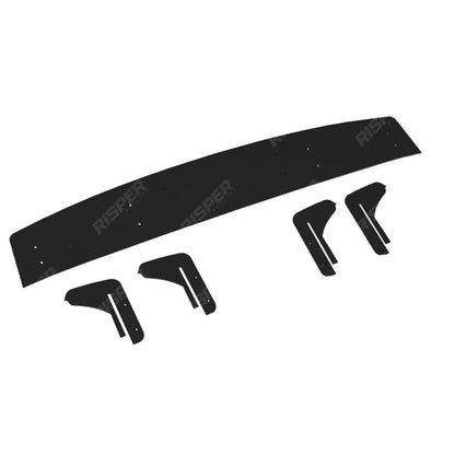 Gloss Black Rear Blade Diffuser For Audi Q8 S-LINE 2018-2023