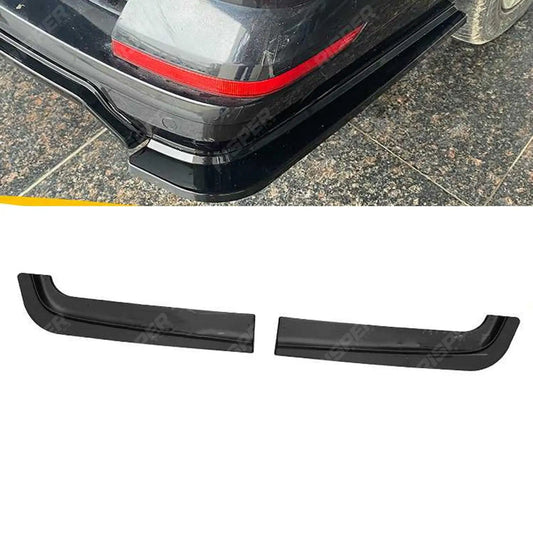Gloss Black Rear Bumper Splitters For Volkswagen Transporter T6 2015-2019