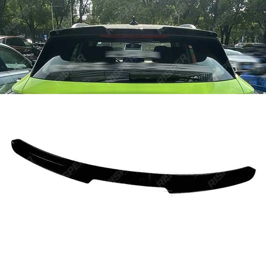 Gloss Black Rear Spoiler Cap For Volkswagen ID.4 2020+