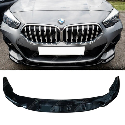 Gloss Black Risper Front Splitter For BMW 2 Series F44 Gran Coupe M Sport M235i 2019+