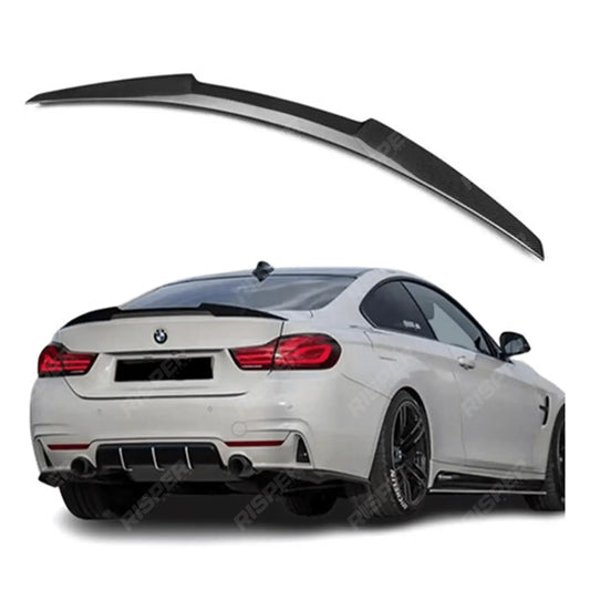 Gran Coupe M4 Style Rear Spoiler In Carbon Look For Bmw 4 Series F36 M Sport 2014-2020