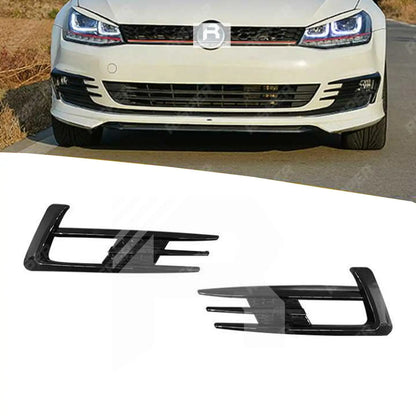 GT Fog Light Blade Surround In Gloss Black For Volkswagen Golf MK7