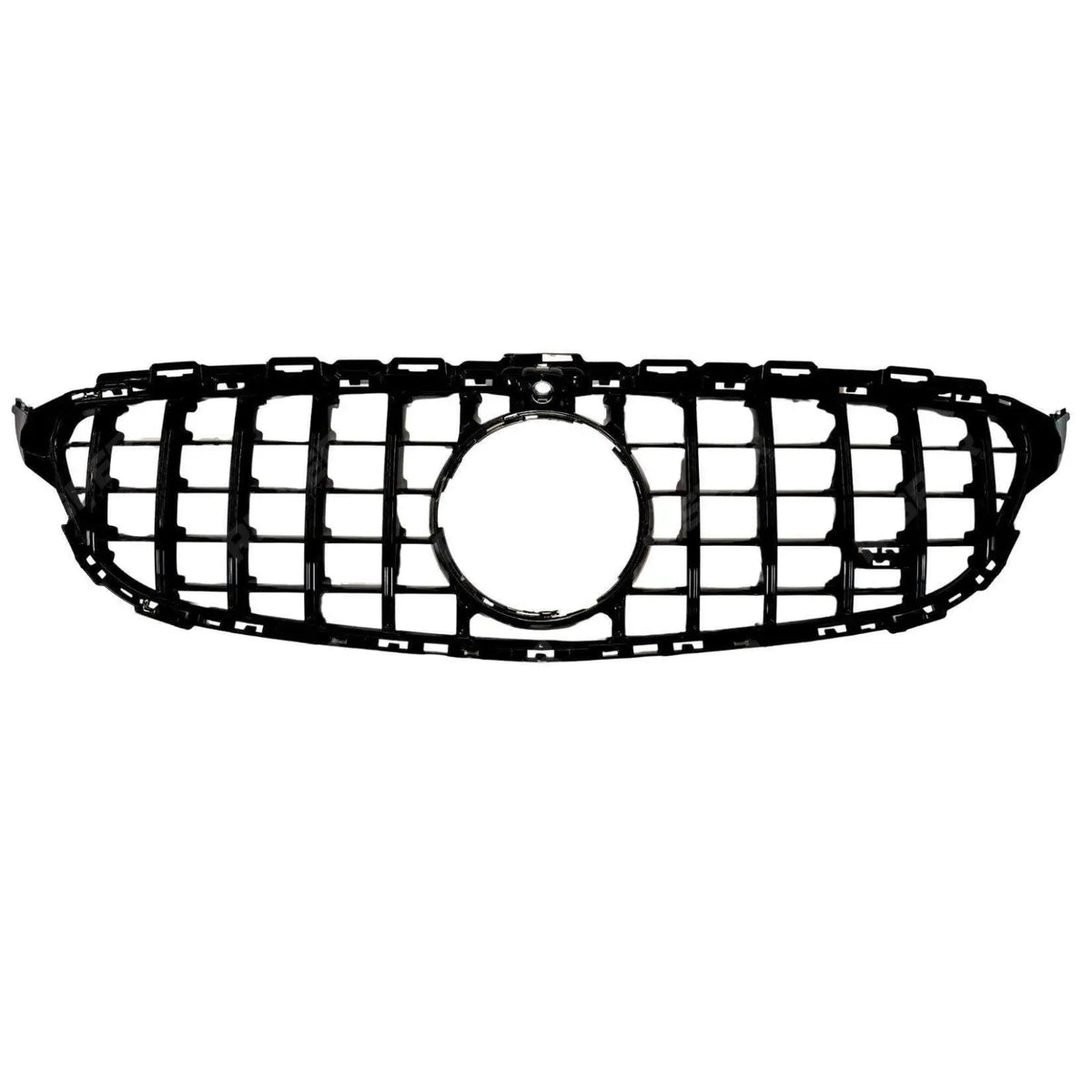 GT Grille GRL Look In Gloss Black (Camera Compatible) For Mercedes C205 W205 2015-2018