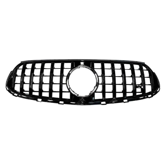 GT Style Front Grille In Gloss Black For Mercedes GLC W254 2023+
