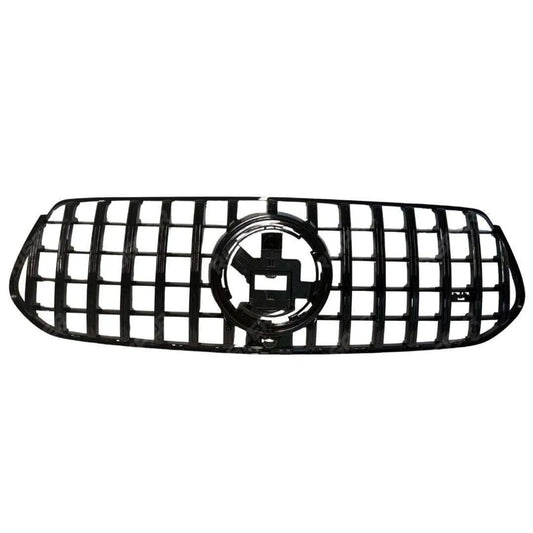 GT Style Front Grille In Gloss Black For Mercedes GLE W167 2020-2023