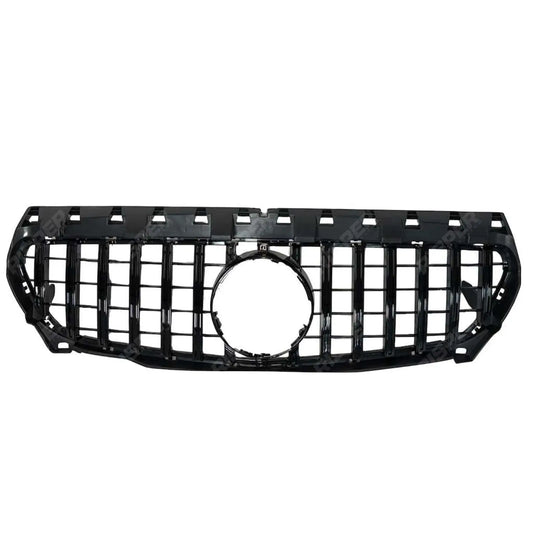 GT Style Grille In Gloss Black For Mercedes CLA W117 2013-2019