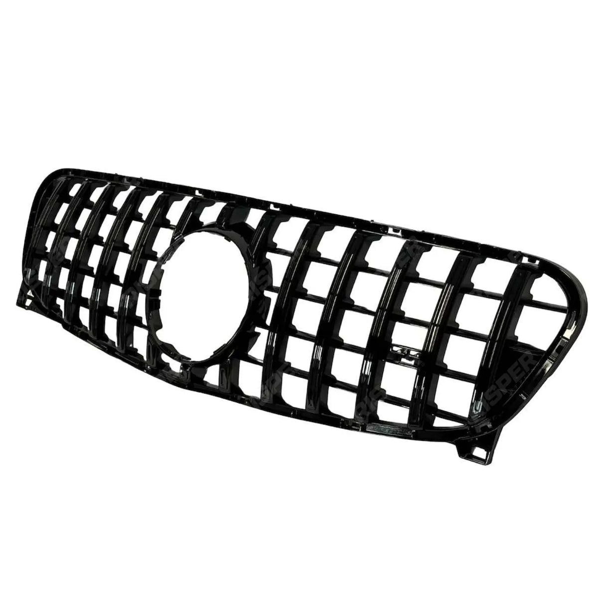 GT Style Grille In Gloss Black For Mercedes GLA W156 2014-2016