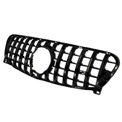GT Style Grille In Gloss Black For Mercedes GLA W156 2014-2016