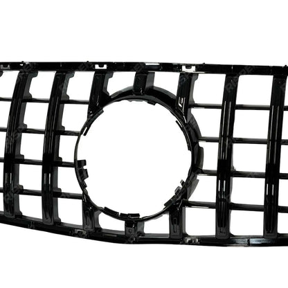 GT Style Grille In Gloss Black For Mercedes GLA W156 2014-2016