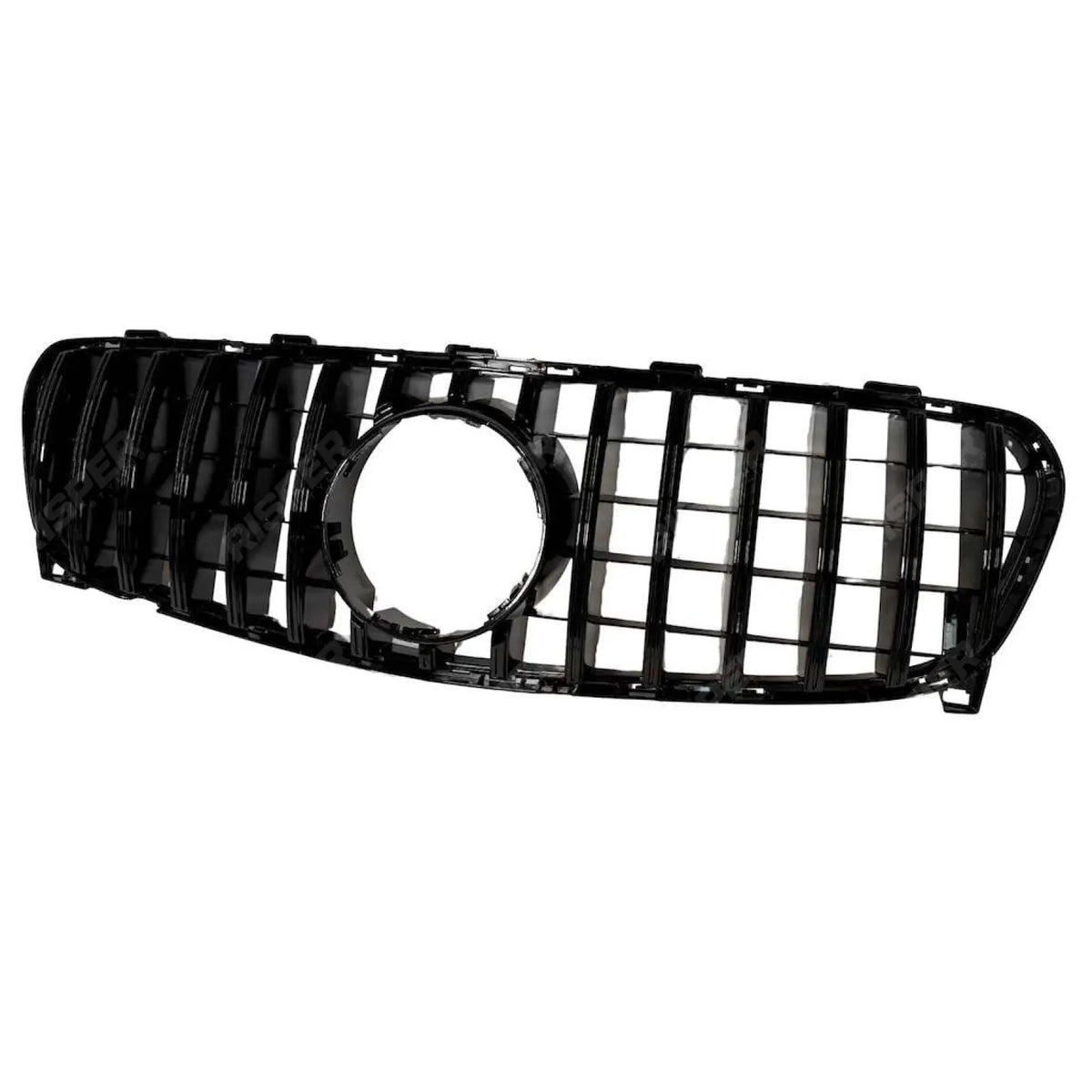 GT Style Grille In Gloss Black For Mercedes GLA W156 2017-2019