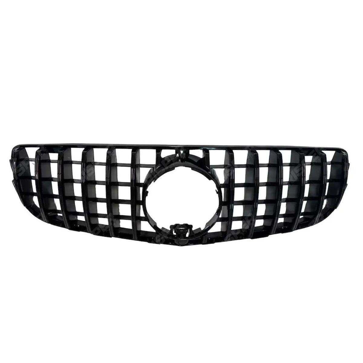 GT Style Grille In Gloss Black For Mercedes GLC W253 2015-2019
