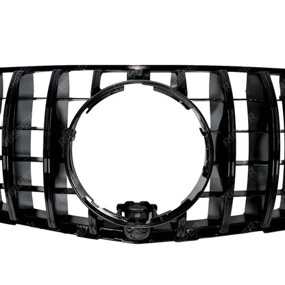GT Style Grille In Gloss Black For Mercedes GLC W253 2015-2019